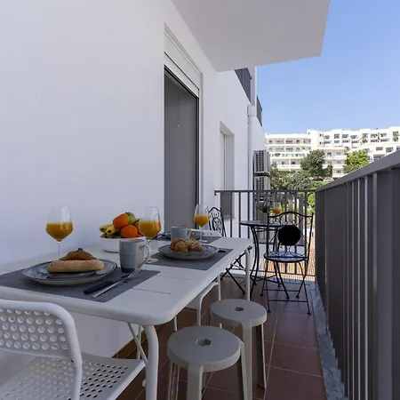 #368 T2 Sea View & Terrace Lejlighed Albufeira